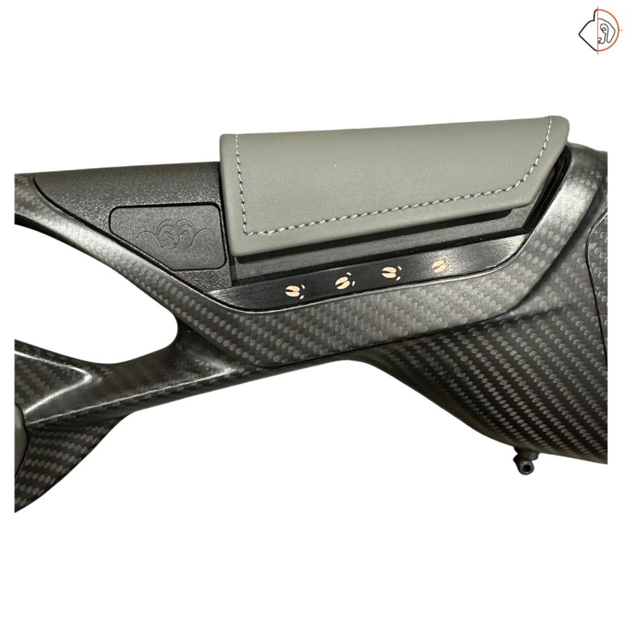 Carcasse BLASER R8 Custom carbone mat et cuir gris