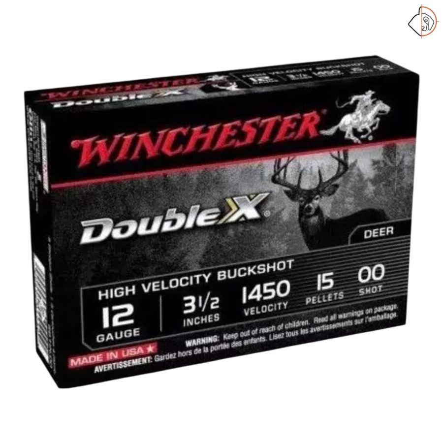 Chevrotines Winchester Double X Buckshot Calibre 12/89